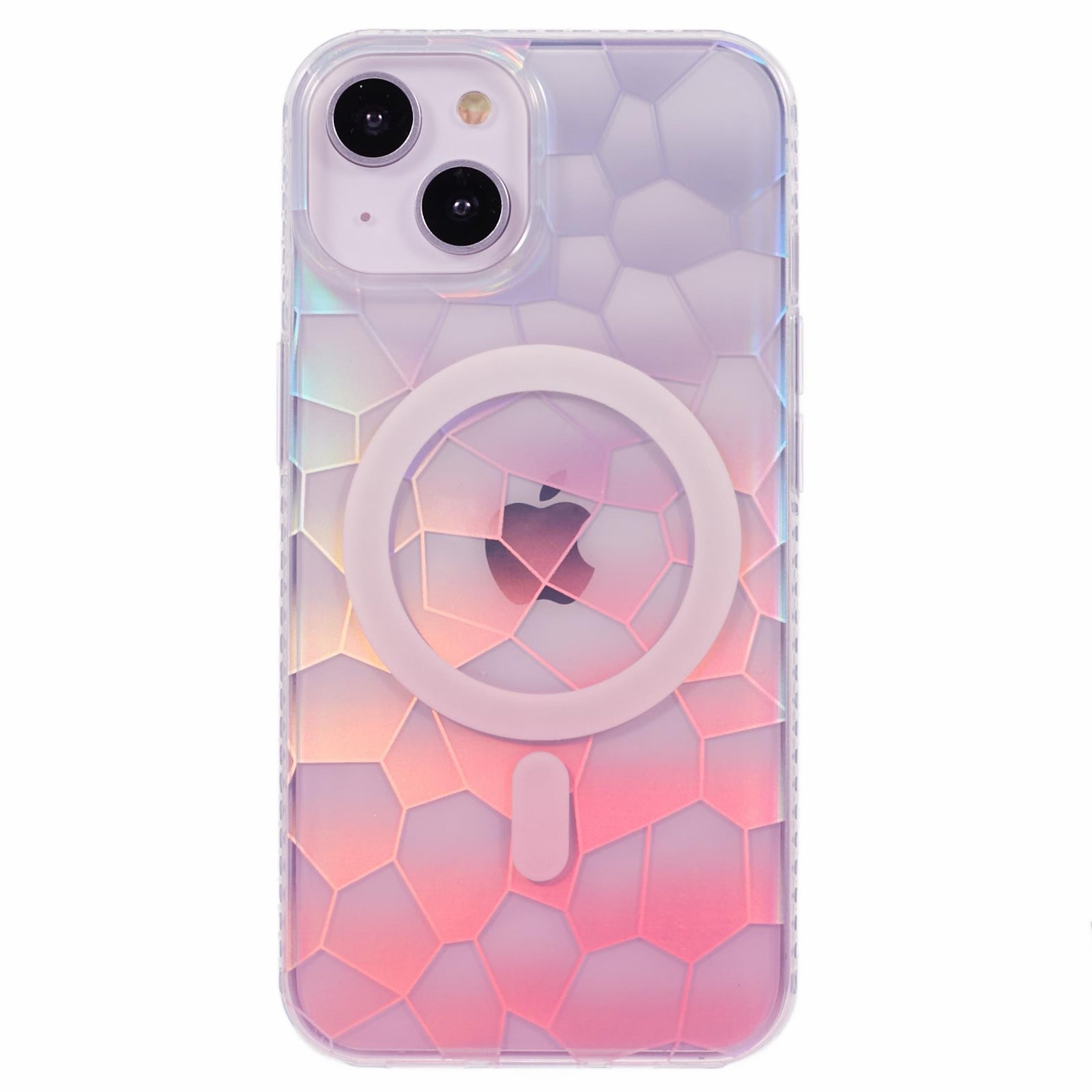 MP Series For iPhone 13 6.1 inch Cell Phone Case TPU+Acrylic Gradient Color Shell Compatible with MagSafe MP Series For iPhone 13 6.1 inch Cell Phone Case TPU+Acrylic Gradient Color Shell Compatible with MagSafe